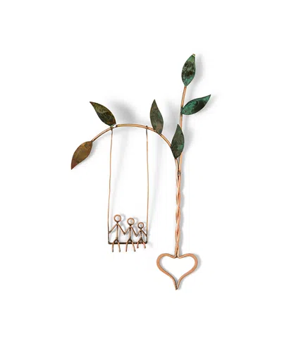 Uncommon Goods Rooted In Love Swing Sculpture By Haw Creek Forge In Gold