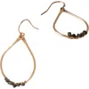 Uncommon Goods Rough Diamond Earrings