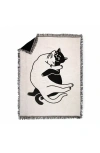 Uncommon Goods Snuggle Cat Throw Blanket