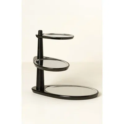 Uncommon Goods Space-saving Swivel Serving Stand In Black