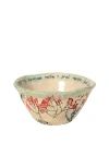 Uncommon Goods Sprigs Of Kindness Bowl In Beige/red/blue
