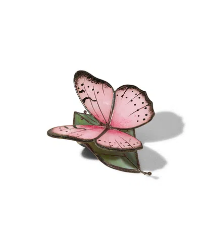 Uncommon Goods Stained Glass Butterflies With A Message In Pink