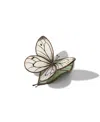 Uncommon Goods Stained Glass Butterflies With A Message In White