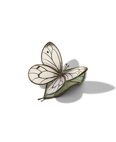 Uncommon Goods Stained Glass Butterflies With A Message In White