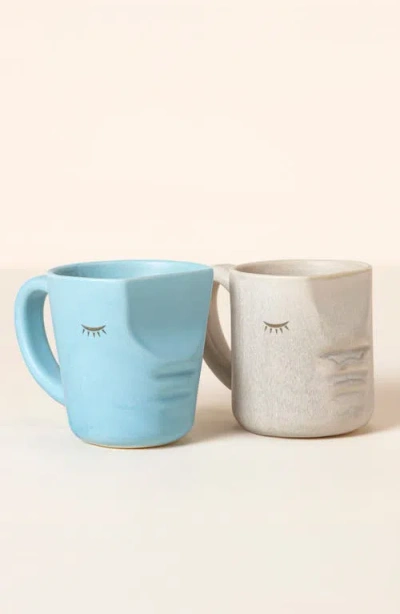 Uncommon Goods The Kissing Mugs In Multi