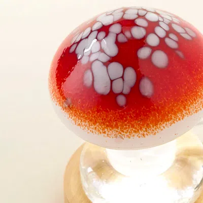 Uncommon Goods Toadstool Lamp In Multi