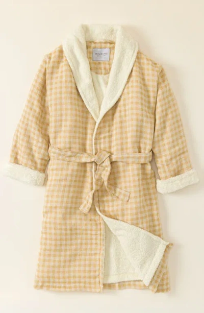 Uncommon Goods Warmest Hug Lined Robe In Yellow