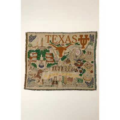 Uncommon Goods Woven College Blankets In Brown
