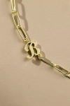 Uncommon James Cursive Initial Monogram Necklace In Gold