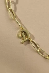 Uncommon James Cursive Initial Monogram Necklace In Gold