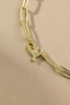 Uncommon James Cursive Initial Monogram Necklace In Gold