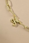 Uncommon James Cursive Initial Monogram Necklace In Gold