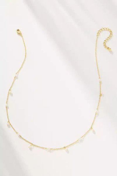 Uncommon James Flirty Pearl Necklace In Gold