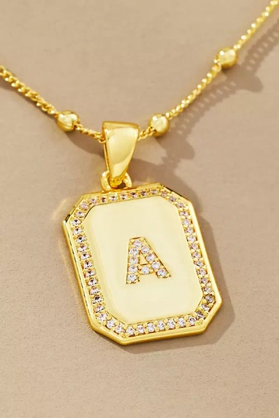 Uncommon James Sur 2.0 Monogram Pendant Necklace In Alphabet