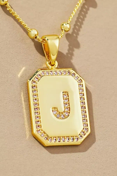 Uncommon James Sur 2.0 Monogram Pendant Necklace In Multicolor