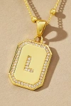 Uncommon James Sur 2.0 Monogram Pendant Necklace In Multicolor