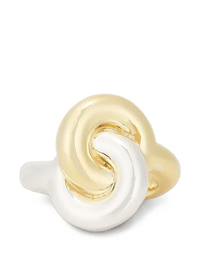 Uncommon Matters Cumulus Knot Ring In Brown