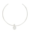 Uncommon Matters Infinity Choker In Silver