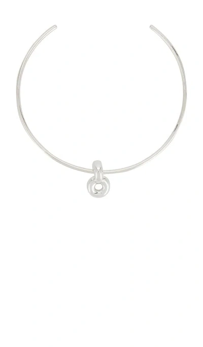 Uncommon Matters Infinity Choker In Silver