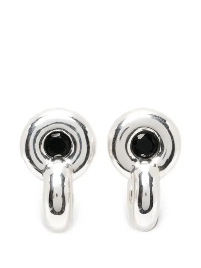 Uncommon Matters Infinity Crystal-embellished Earrings In White