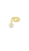 Uncommon Matters Knot Lock Loop Ring In Gold