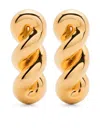 Uncommon Matters Long Twist Earrings In 金色
