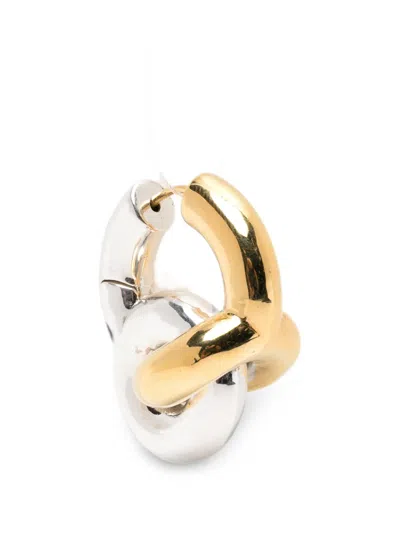 Uncommon Matters Mini Knot Creoles Earrings In Red