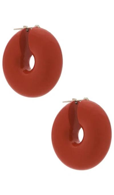 Uncommon Matters Stratus Hoops In Brown
