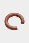 UNCOMMON MATTERS SWELL BANGLE IN NATURAL WOOD