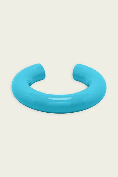 UNCOMMON MATTERS SWELL BANGLE IN SKY BLUE