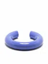 Uncommon Matters Swell Large Cyclinder Bangle In 紫色
