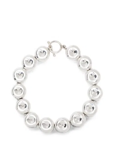 Uncommon Matters 토러스 T바 브레이슬릿 In Silver