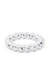 Uncommon Matters Twist Bangle Bracelet In Silver