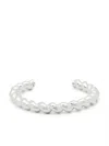 Uncommon Matters Twist Collier Necklace In Silver