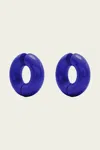 Uncommon Matters Women's Stratus Hoops In Marina In Multi