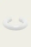 Uncommon Matters Women's Swell Bangle In Salt In White
