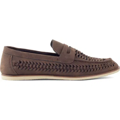 Uncut Sherborne Huarache Shoe In Brown