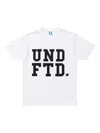 Undefeated Block T-shirt In White