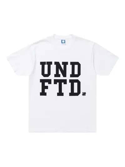 Undefeated Block T-shirt In White