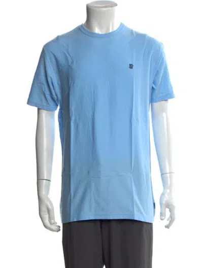 Pre-owned Undefeated Crew Neck Short Sleeve T-shirt In Blue