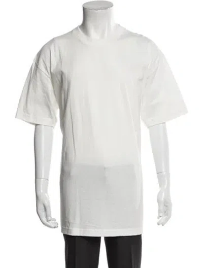 Pre-owned Undefeated Crew Neck Short Sleeve T-shirt In White