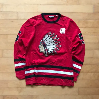 Pre-owned Undefeated Football Jersey M In Red