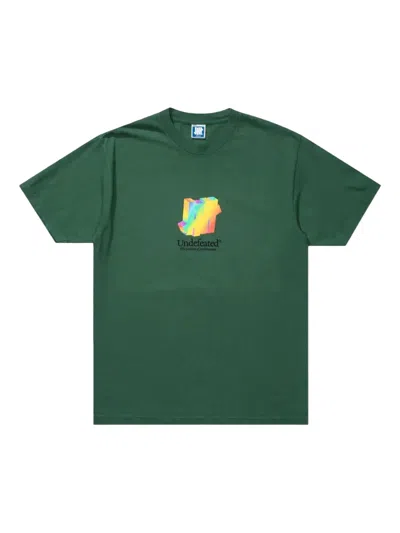 Undefeated Graphic-print T-shirt In Green