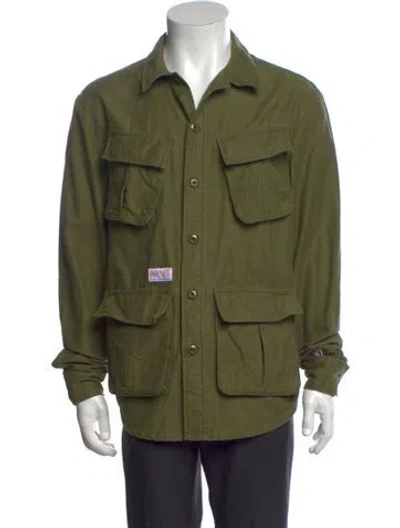 Pre-owned Undefeated Long Sleeve Shirt In Green