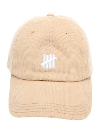 Pre-owned Undefeated Men's Natural Cotton  Baseball Cap In Neutrals