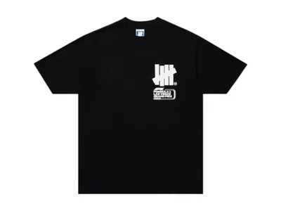 Pre-owned Undefeated Men's  X Formula 1 Las Vegas Grand Prix F1 Lvgp Lockup Tee Shirt In Black