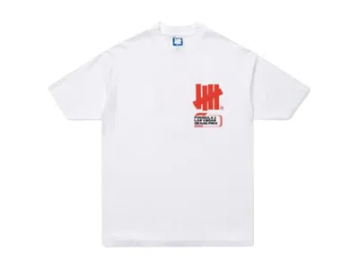 Pre-owned Undefeated Men's  X Formula 1 Las Vegas Grand Prix F1 Lvgp Lockup Tee Shirt In White