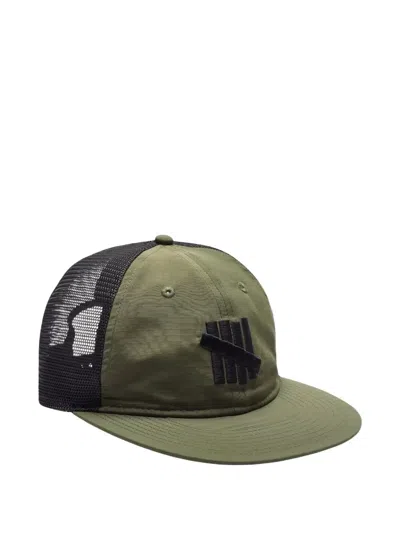 Undefeated Mesh-panel Snapback Cap In Green