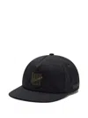 Undefeated Stencil Snapback Cap In Black