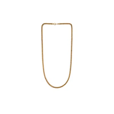 Undefined Jewelry Men's 4.5mm Bold Franco Chain Necklace - Gold